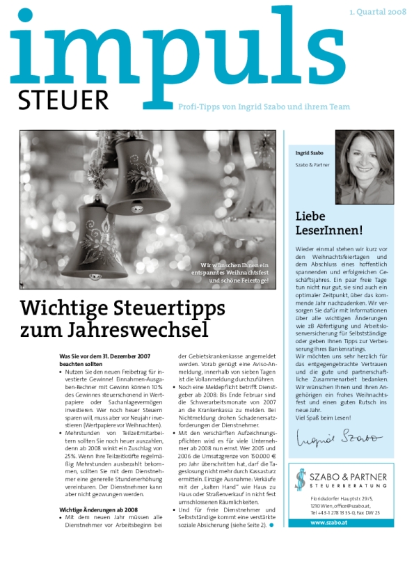 impuls 1 08 szabo - Klientenmagazin