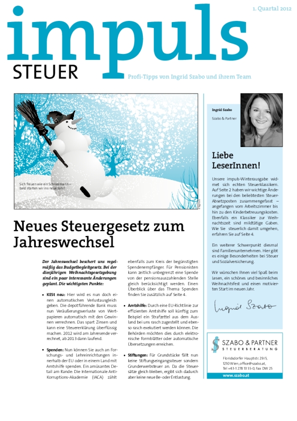 impuls 1 12 szabo - Klientenmagazin