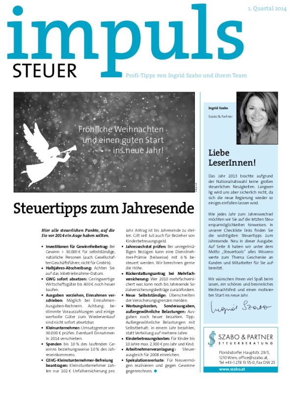 impuls 1 14 szabo - Klientenmagazin