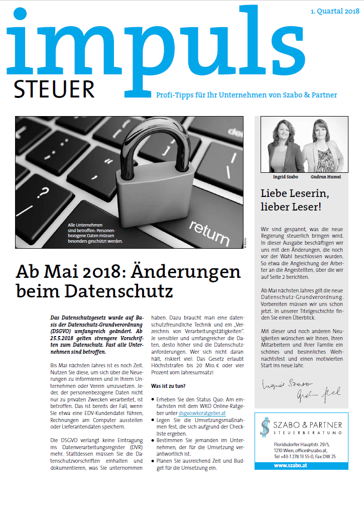 impuls 18 1 szabo - Klientenmagazin