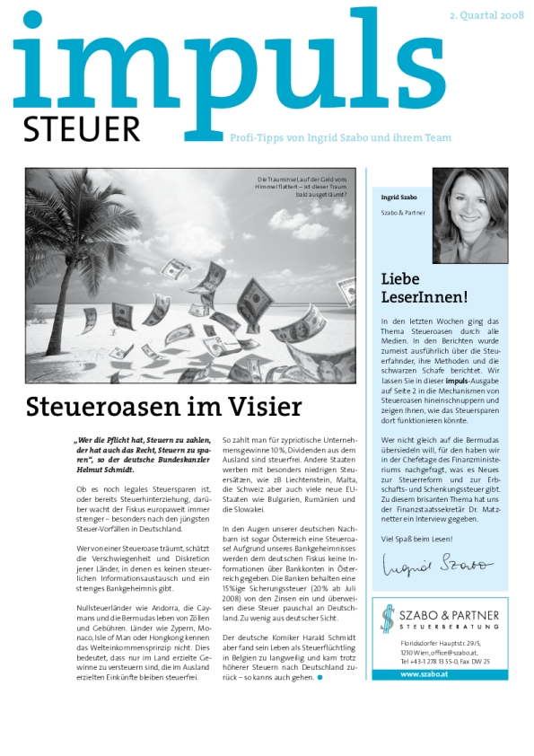 impuls 2 08 szabo - Klientenmagazin