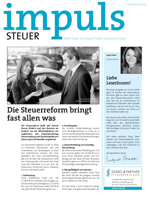 impuls 2 09 szabo - Klientenmagazin