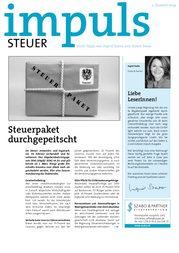 impuls 2 14 szabo - Klientenmagazin