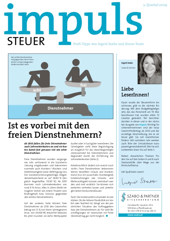 impuls 3 09 szabo - Klientenmagazin