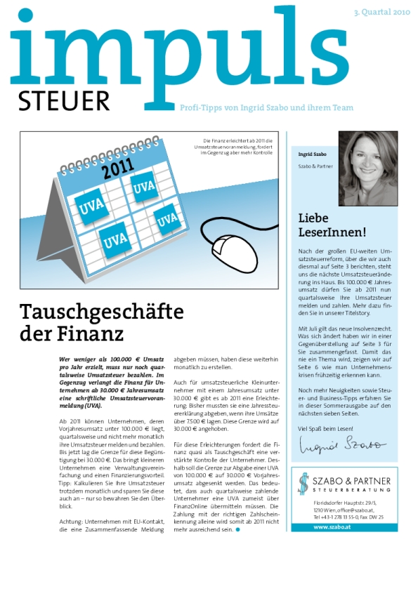 impuls 3 10 szabo - Klientenmagazin