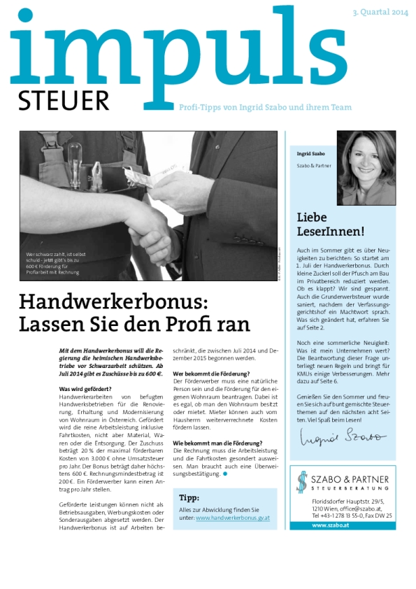 impuls 3 14 szabo - Klientenmagazin