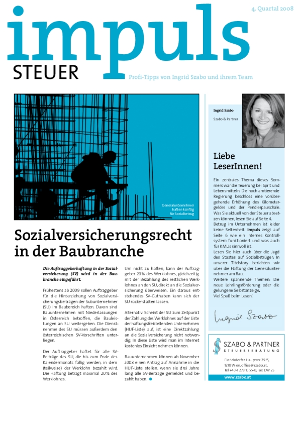 impuls 4 08 szabo - Klientenmagazin