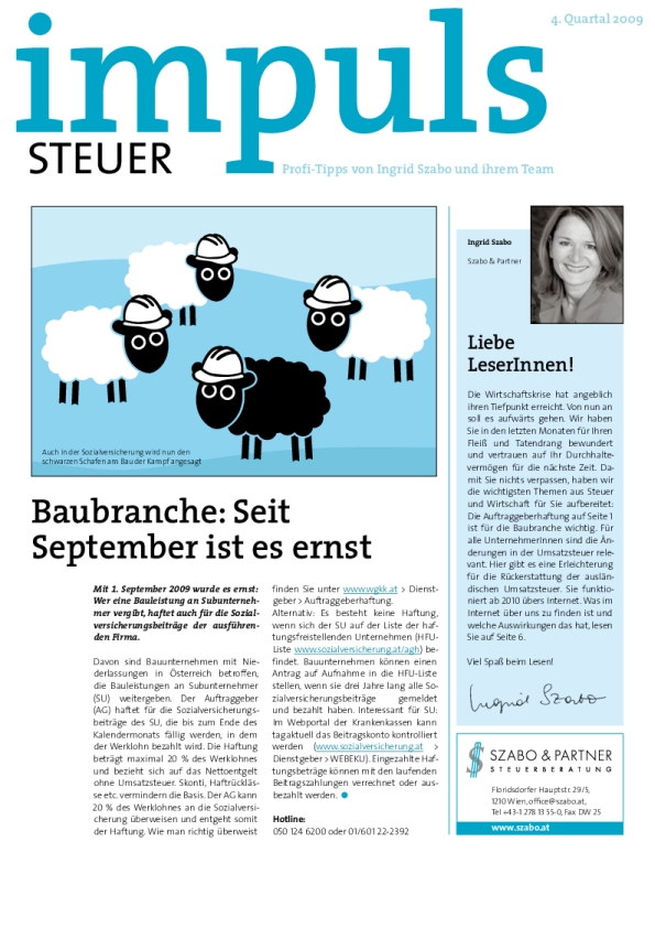 impuls 4 09 szabo - Klientenmagazin