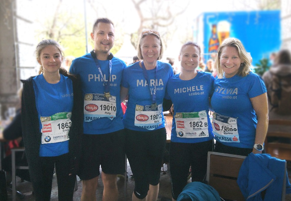 Steuerrunners erfolgreich beim Vienna-City-Marathon