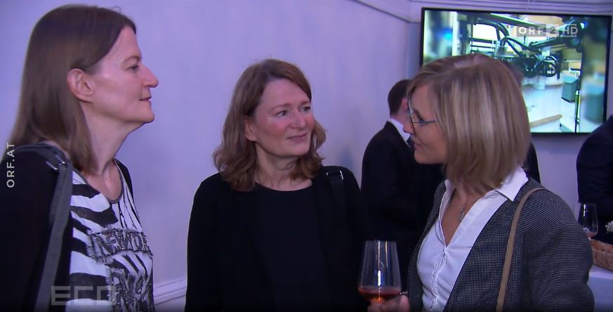 24.10.2019 ECO Ingrid und Gudrun Screenshot Nr.2 Ingrid Szabo und Gudrun Humel bei ECO Jubiläumsfeier
