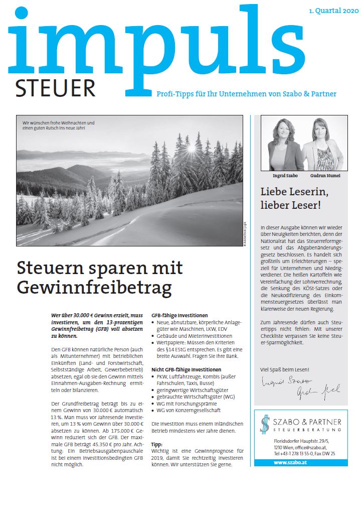 impuls 20 1 Szabo - Klientenmagazin