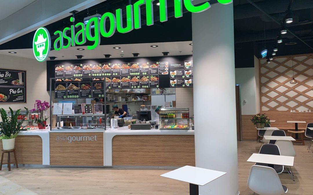 Eröffnung Asiagourmet im Donauzentrum
