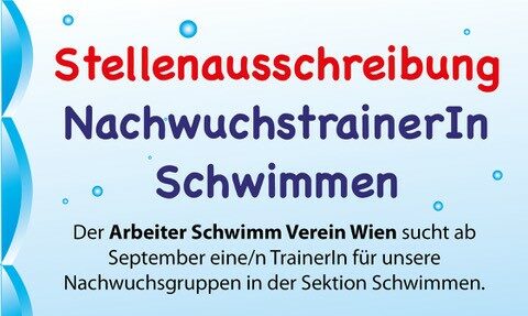 KLIENTENFORUM: ASV Wien sucht TrainerIn