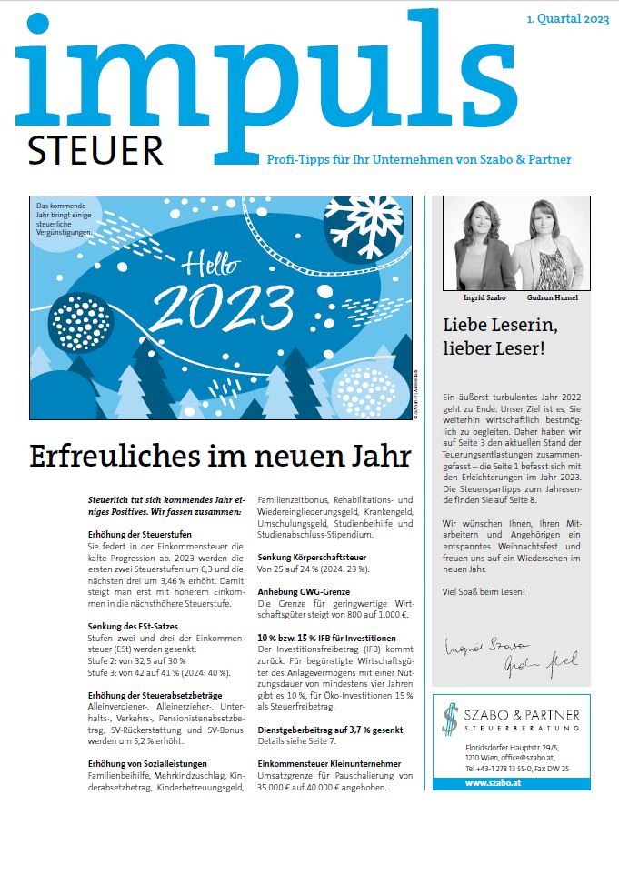 impuls 23 1 szabo - Klientenmagazin