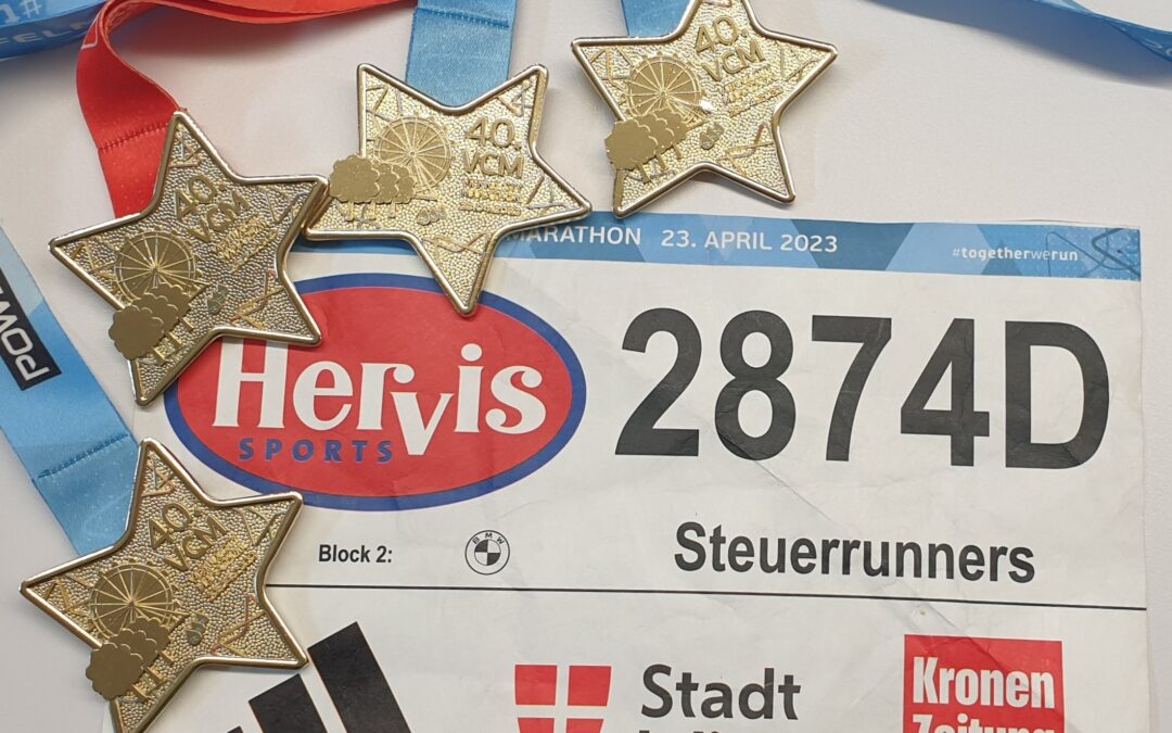 Steuerrunners erfolgreich beim Vienna-City-Marathon 2023